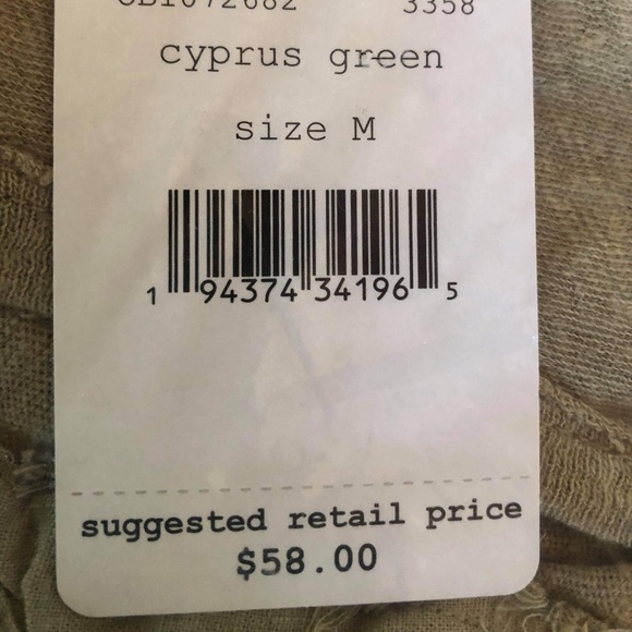 NEW!! Free People Vacay Linen-Blend Tank Top - Picture 9 of 9